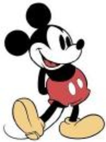 Mickey Mouses first picture
