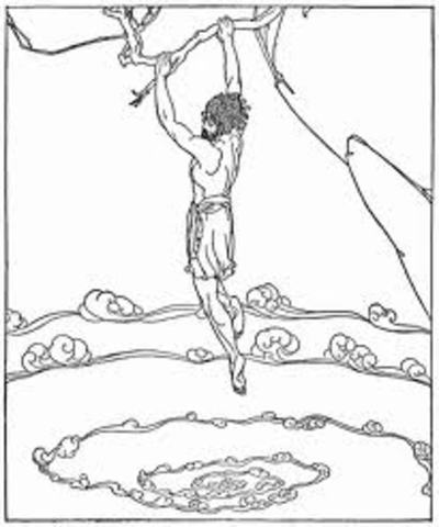 Odysseus’s ship is destroyed and his men killed