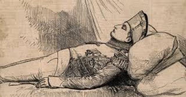 The death of Napoleon
