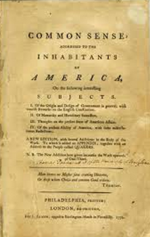 the Publishing of 'Common Sense'