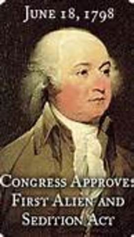 Alien and Sedition Acts