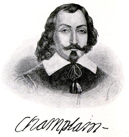 Samuel de Champlain was born