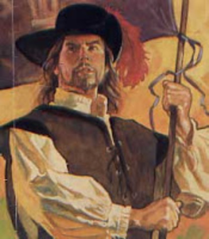 He joined the French army.