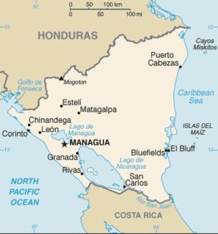 U.S. Troops occupy Nicaragua