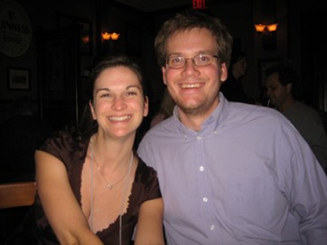 John Green met his wife, Sarah Urist.