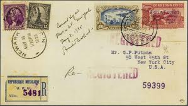 First flight solo to Mexico City.