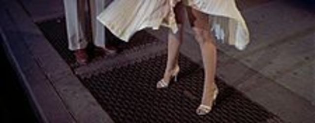 The iconic picture of Marilyns skirt blowing up from the wind coming from a subway passing below in The Seven Year Itch won her one of her most notable film roles
