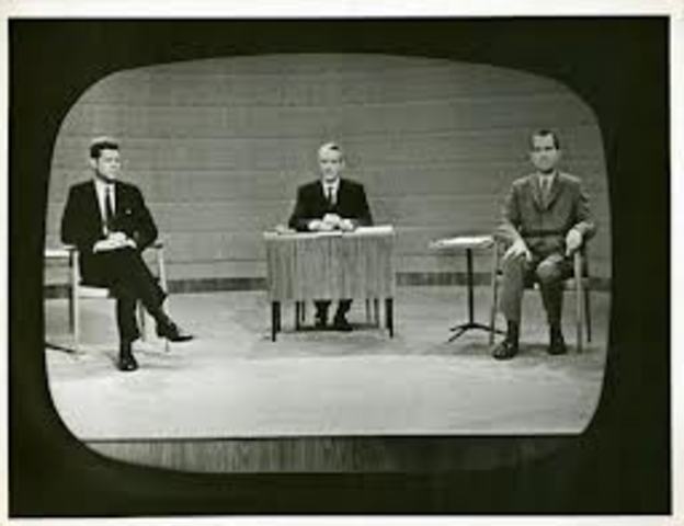 First T.V. Debate JFK And Nixon