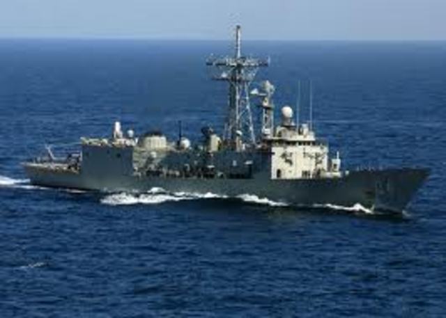 Obtianed command over the "John"