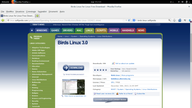 Birds Linux 3.0