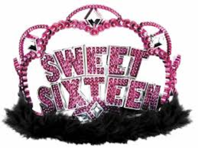 Mi deciseis cumpleaños.