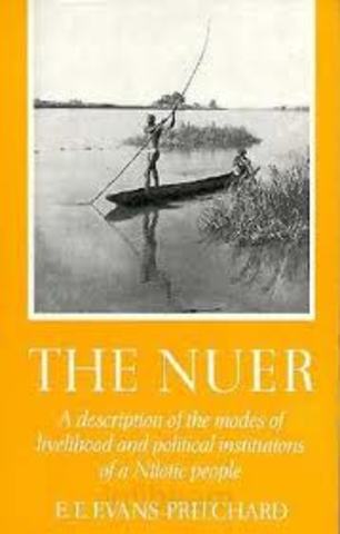 The Nuer, by E.E. Evans-Prichard