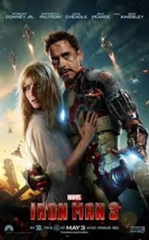 Iron Man 3 Hits Top