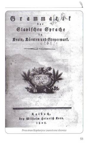Slovnica slovenskega jezika na Kranjskem, Koroškem in Štajerskem