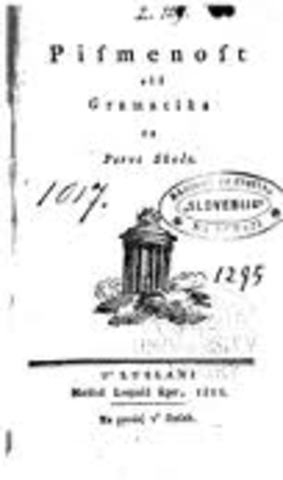 Pismenost ali gramatika za perve šole