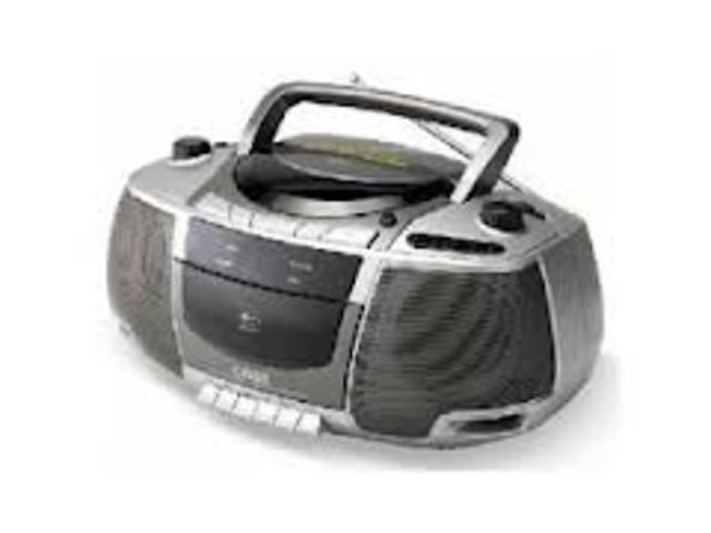 CD/Cassette Tape Boombox