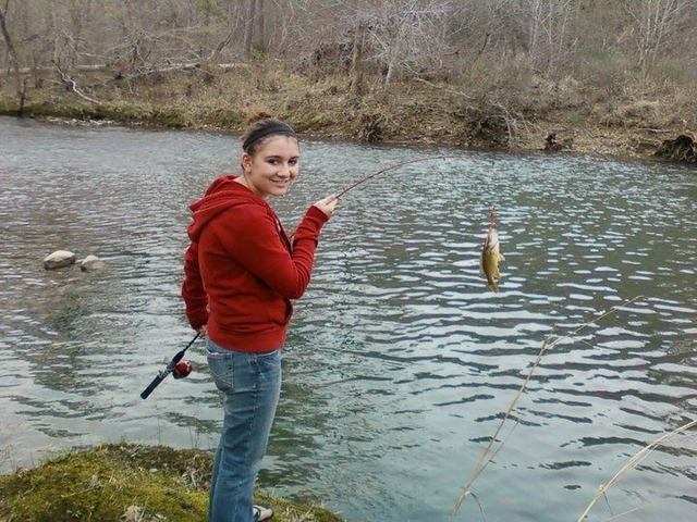 Yo fui pesca en Arkansas