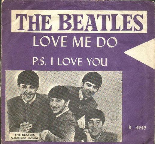 The first single of The Beatles  was released