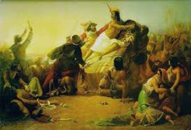 Atahualpa is killed.