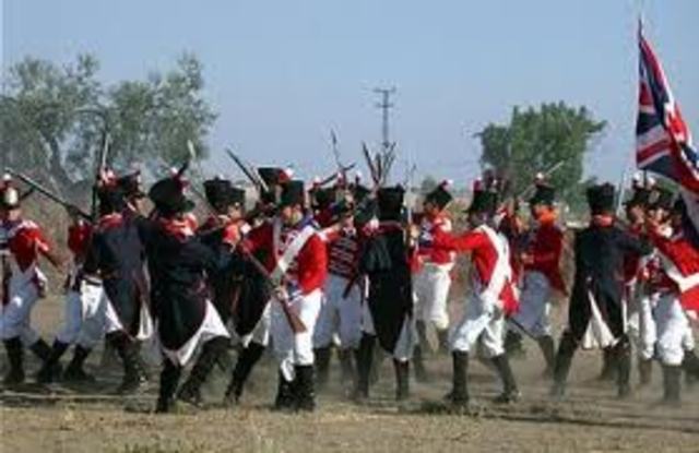 Napoleonic troops in Spain