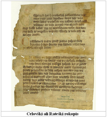 Rateški ali Celovški rokopis