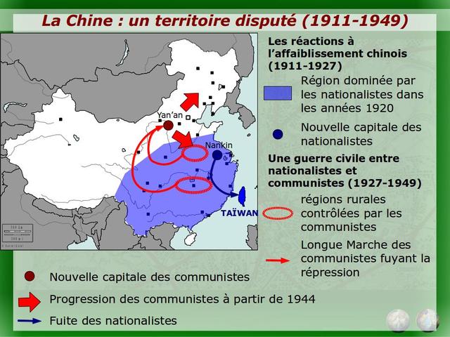 Début de guerre civile chinoise