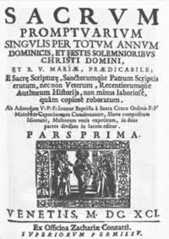 Janez Svetokriški: Sacrum promptuarium (Sveti priročnik)