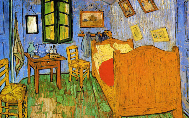 Compeltion of Vincent's Bedroom in Arles
