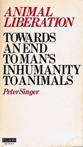 "Animal Liberation" by Peter Singer was published