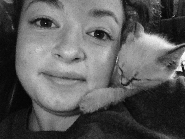 Cuando llegué a mi gato.