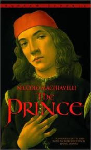 Machiavelli writes The Prince