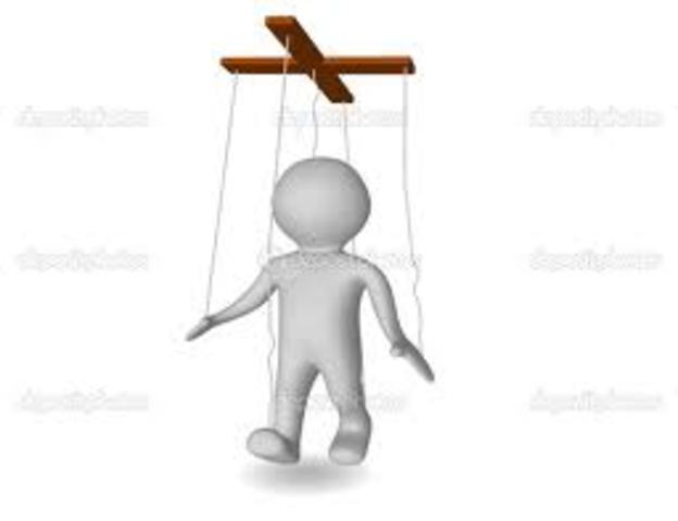 Trujilo places Puppet Figure as President