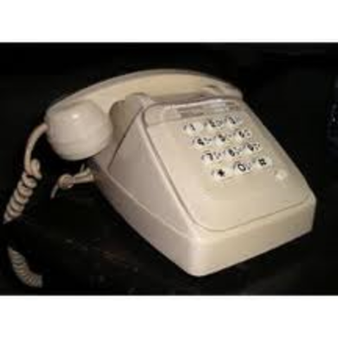 téléphone à touche