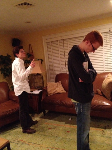 "You feel okay" Calvin asks Conrad    pg 11