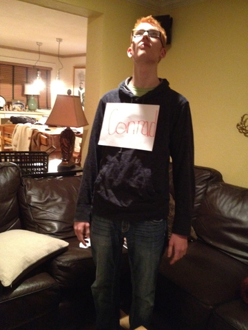 "Doesnt matter, Doesnt matter I didnt really want to swim anyways" pg 22 Conrad