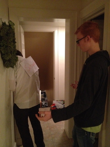 "Hey.  It's only a stupid test." Conrad says to Suzanne pg 73