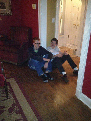 "Laughter becomes obligingly maniacal" pg 142