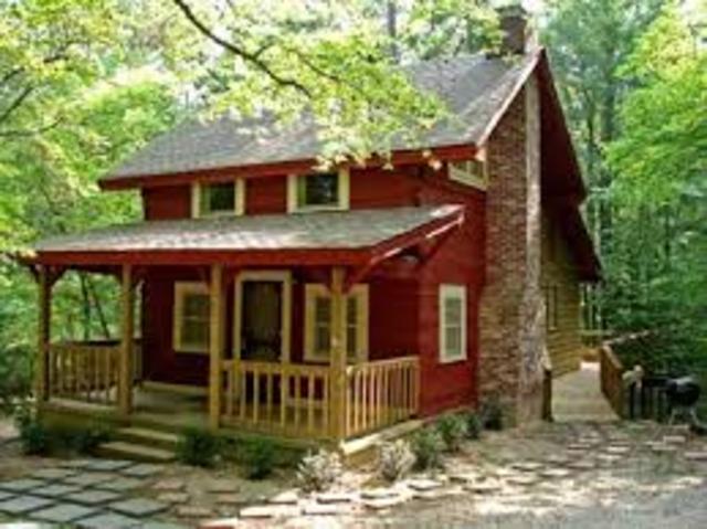 Mi familia compró una cabaña