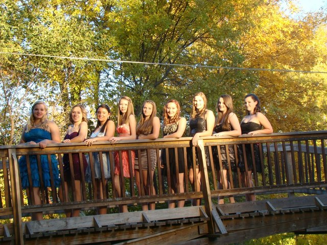 Yo tuve mi primero día de escuela secundaria.