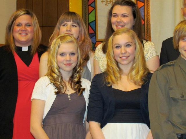 Yo confimé en mi iglesia.