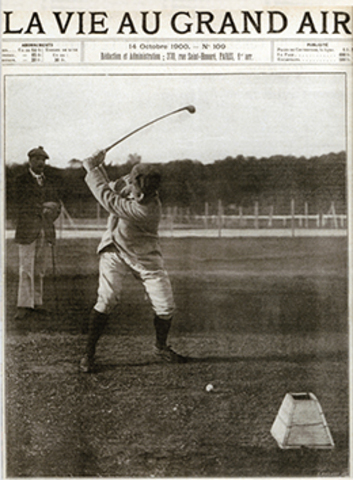 Golf's first involvement in the Summer Olympics