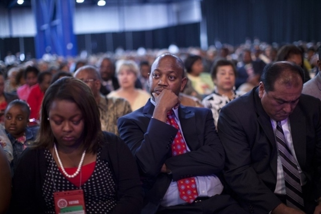 Jonas see's the audiences faces change