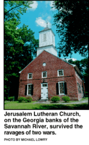 Salzburgers arrive in georgia