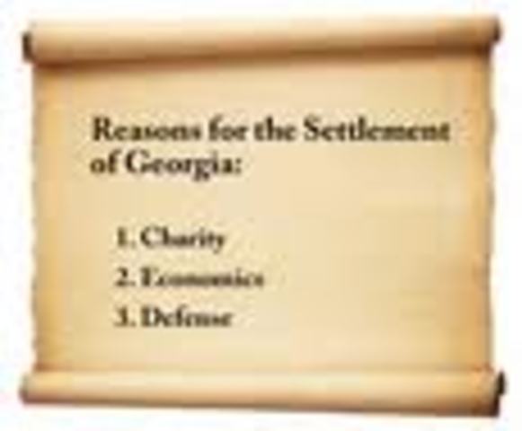 Georgia founded by James Oglethorpe