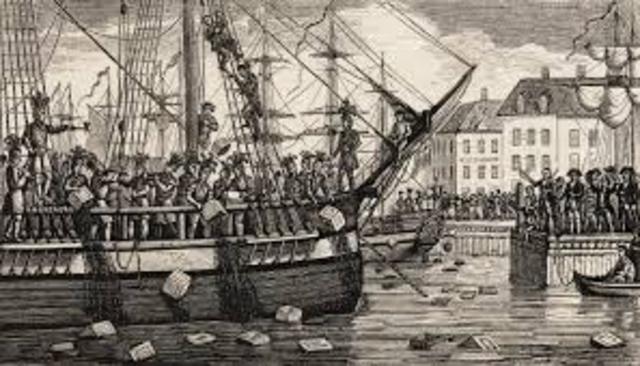 Boston tea party