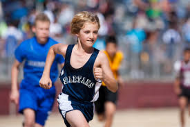 Lucas in middle school.