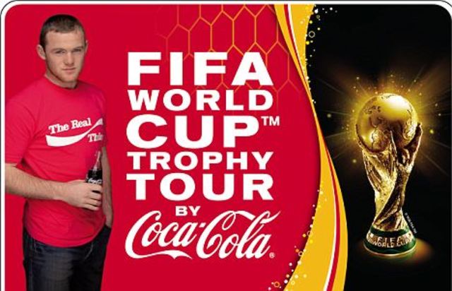 1st time Coca Cola began sponsring the World Cup