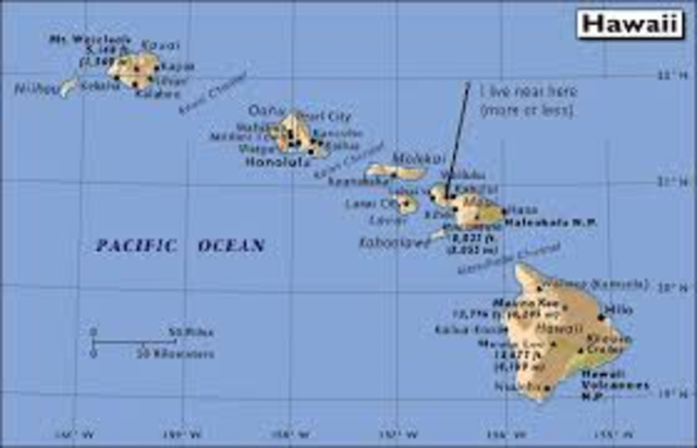 Hawaii Taken over by U.S.