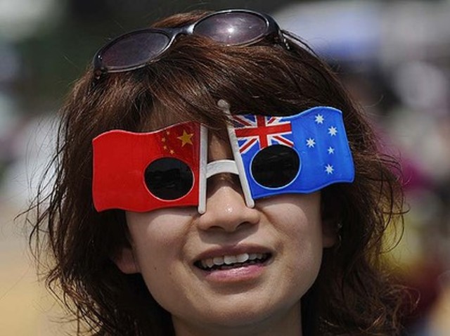 Number of Chinese visitor to Australia
