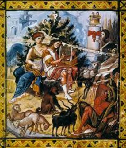 Paris Psalter (David Composing the Psalms)